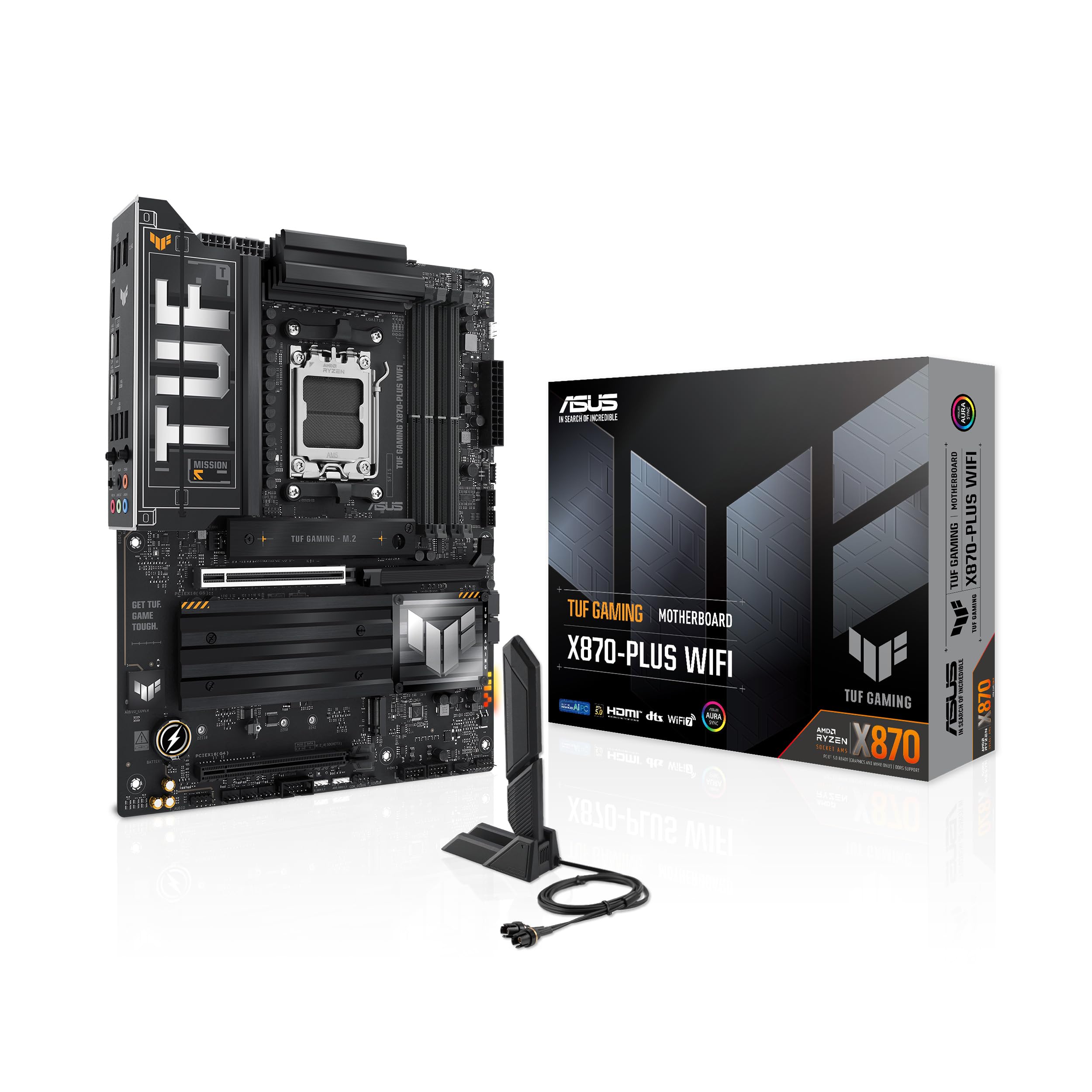 Foto 2 pulgar | Placa Madre Asus Tuf Gaming X870-plus Wifi Amd Am5 X870 Atx - Venta Internacional.