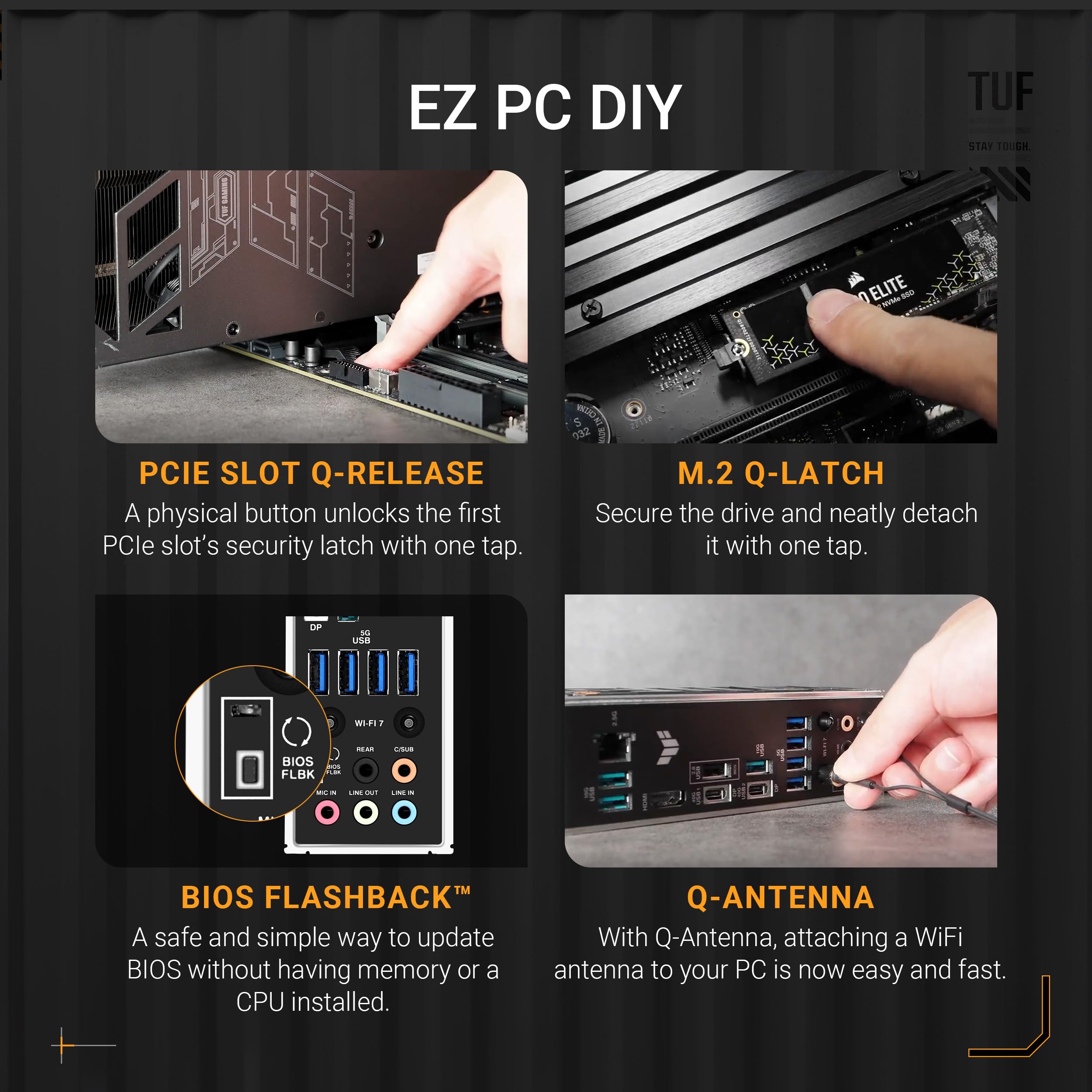 Foto 5 pulgar | Placa Madre Asus Tuf Gaming X870-plus Wifi Amd Am5 X870 Atx - Venta Internacional.