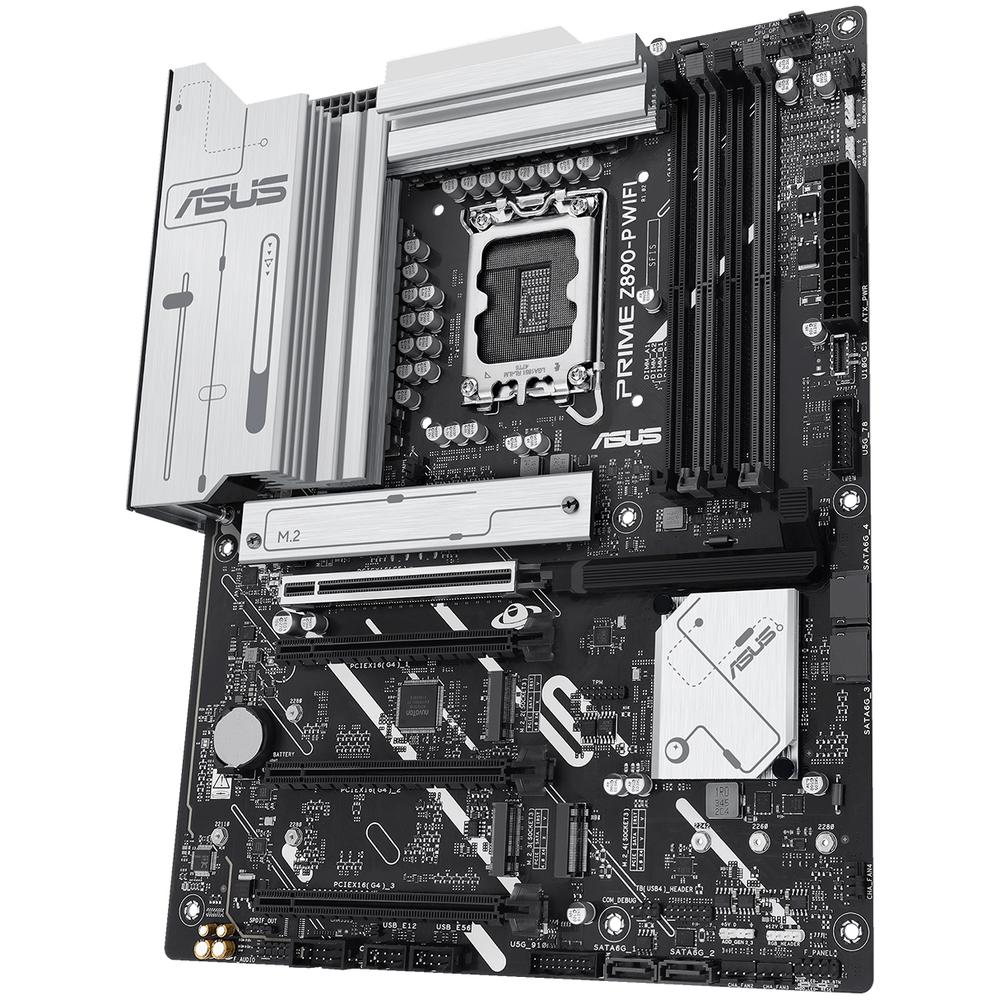 Foto 4 | Tarjeta Madre Asus Prime Z890-p Wifi Lga1851 4x Ddr5 4x M.2 Pcie 5.0 Usb-c Wifi7 Bt 5.4 Atx