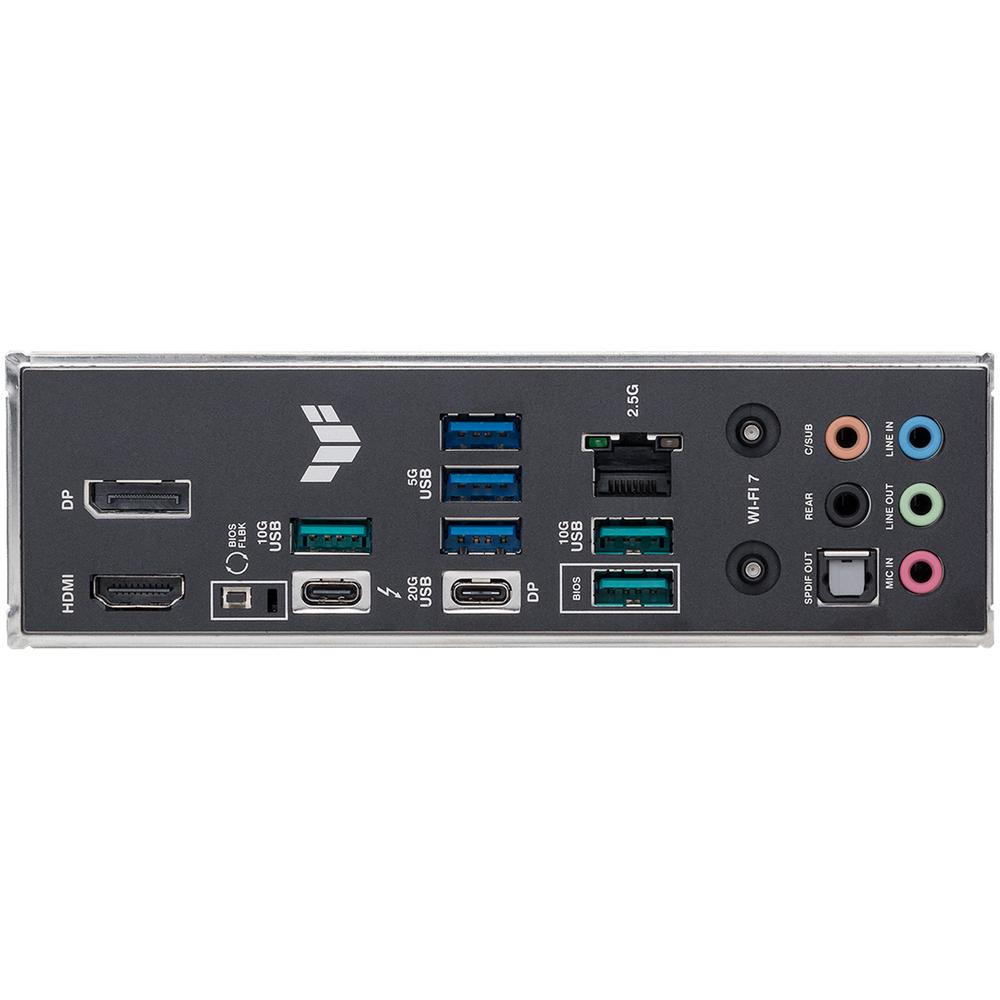 Foto 6 | Tarjeta Madre Asus Tuf Gaming Z890-plus Wifi Lga1851 4x Ddr5 4x M.2 Pcie 5.0 Usb-c Wifi7 Bt 5.4 Atx