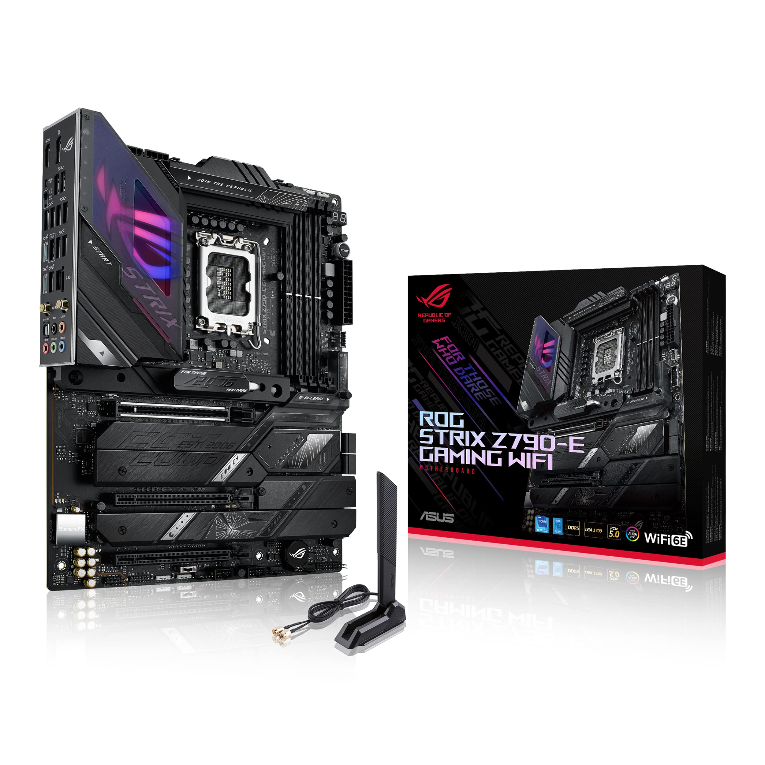 Placa Madre Asus Rog Strix Z790-e Gaming Wifi 6e Lga 1700 - Venta Internacional. $13,659