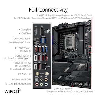 Foto 5 | Placa Madre Asus Rog Strix Z790-e Gaming Wifi 6e Lga 1700 - Venta Internacional.