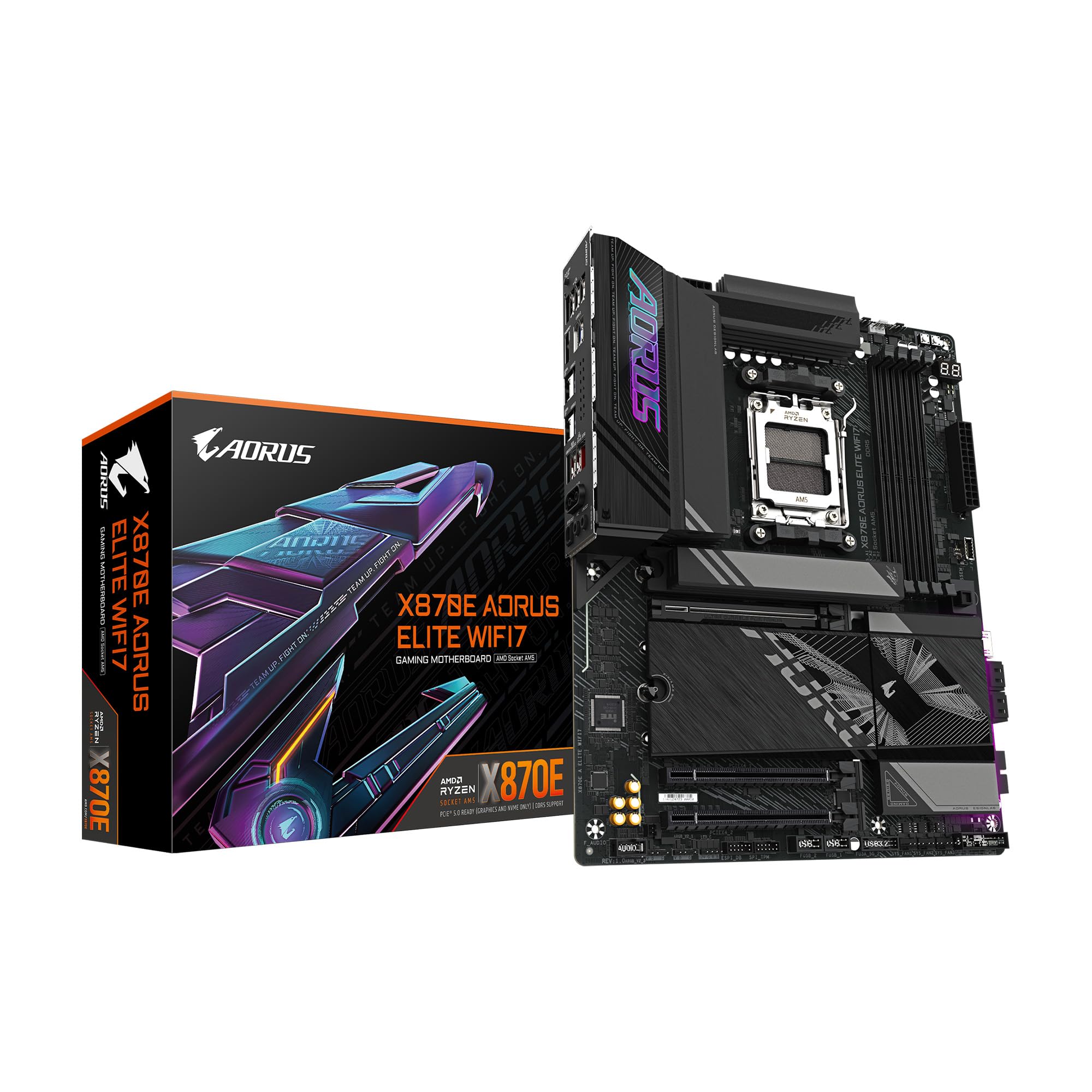 Foto 2 pulgar | Placa Madre Gigabyte X870e Aorus Elite Wifi7 Am5 Lga 1718 Atx - Venta Internacional