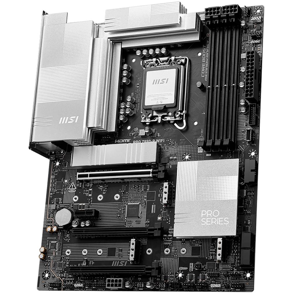 Foto 5 pulgar | Tarjeta Madre Msi Pro Z890-p Wifi Lga1851 4x Ddr5 4x M.2 Pcie 5.0 Usb-c Wifi 7 Bt 5.4 Atx