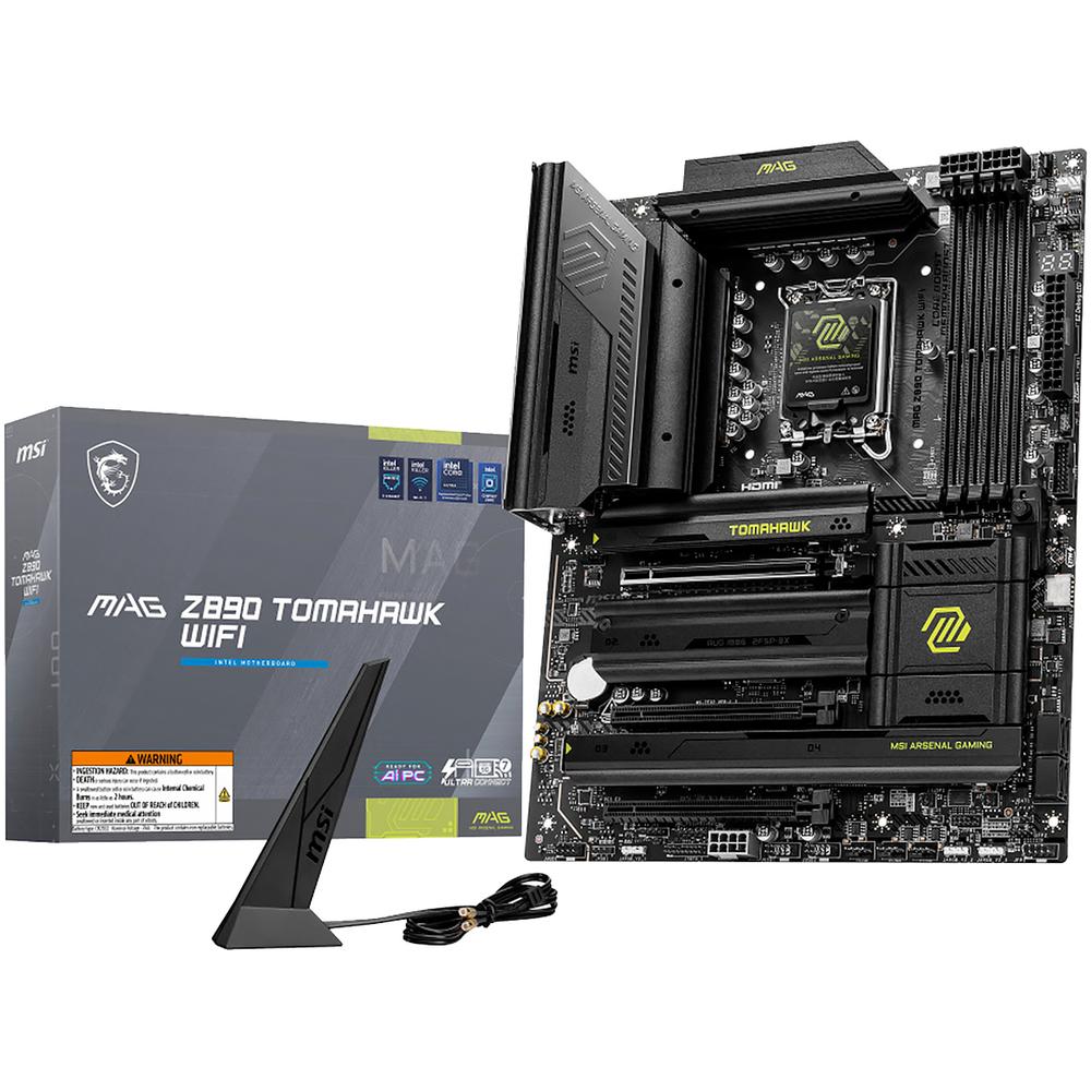 Foto 1 | Tarjeta Madre Msi Mag Z890 Tomahawk Wifi Lga1851 4x Ddr5 4x M.2 Pcie 5.0 Usb-c Wifi 7 Bt 5.4 Atx