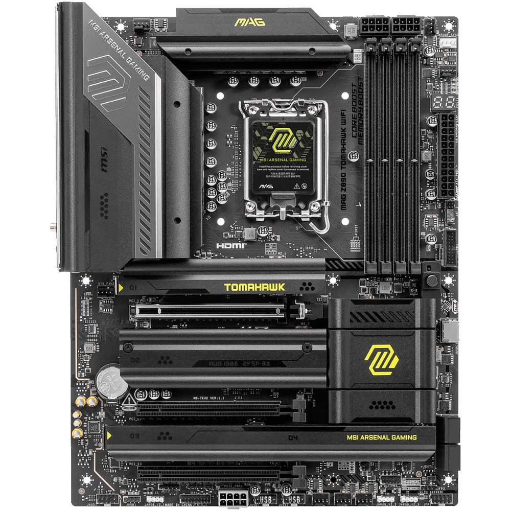 Foto 2 | Tarjeta Madre Msi Mag Z890 Tomahawk Wifi Lga1851 4x Ddr5 4x M.2 Pcie 5.0 Usb-c Wifi 7 Bt 5.4 Atx