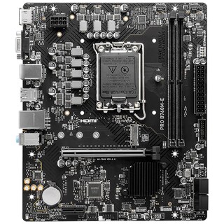 Foto 2 | Tarjeta Madre Msi Pro B760m-e Lga 1700 2x Ddr5 M.2 Pcie 4.0 Micro Atx