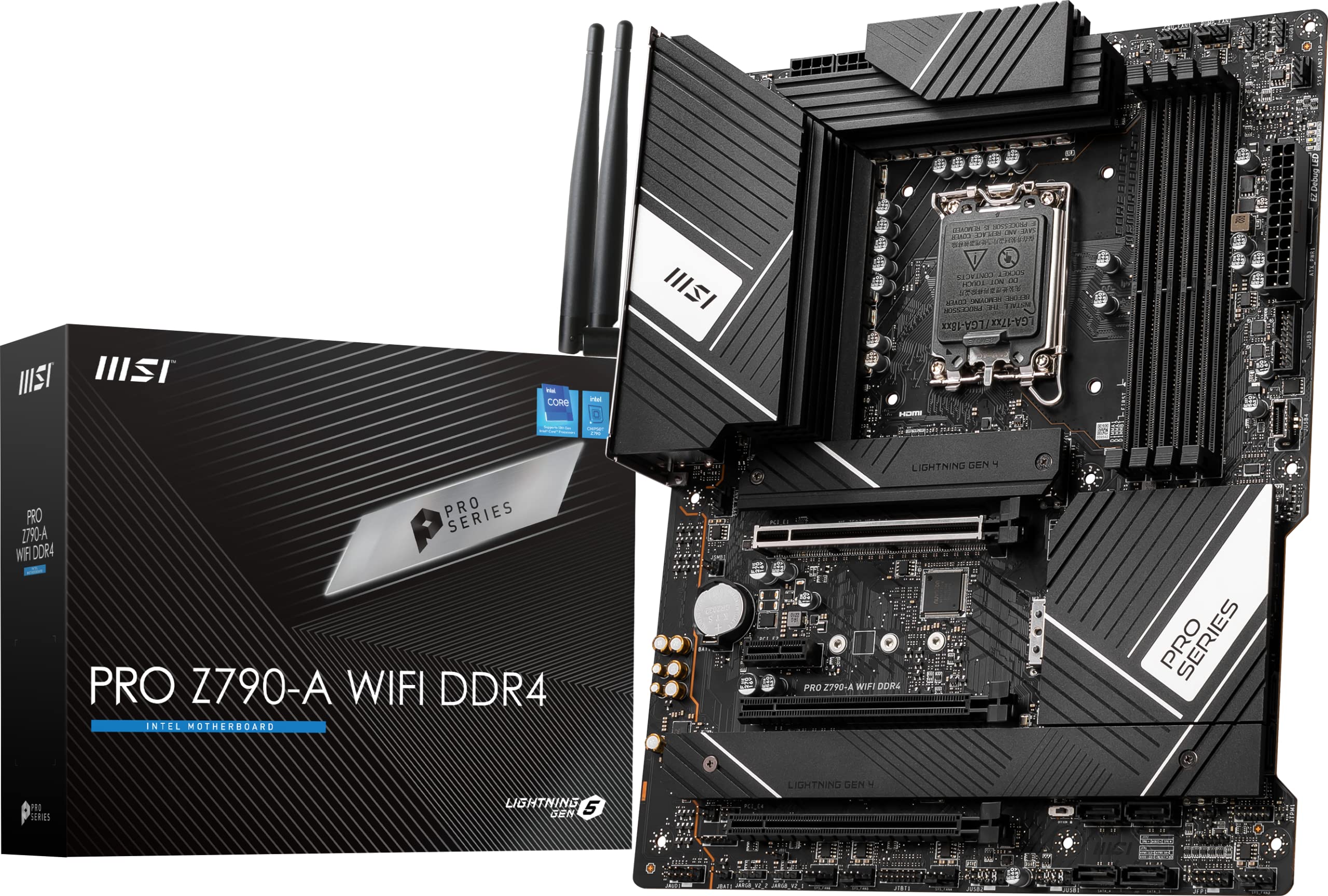 Foto 2 pulgar | Placa Madre Msi Pro Z790-a Wifi Ddr4 Proseries Atx - Venta Internacional