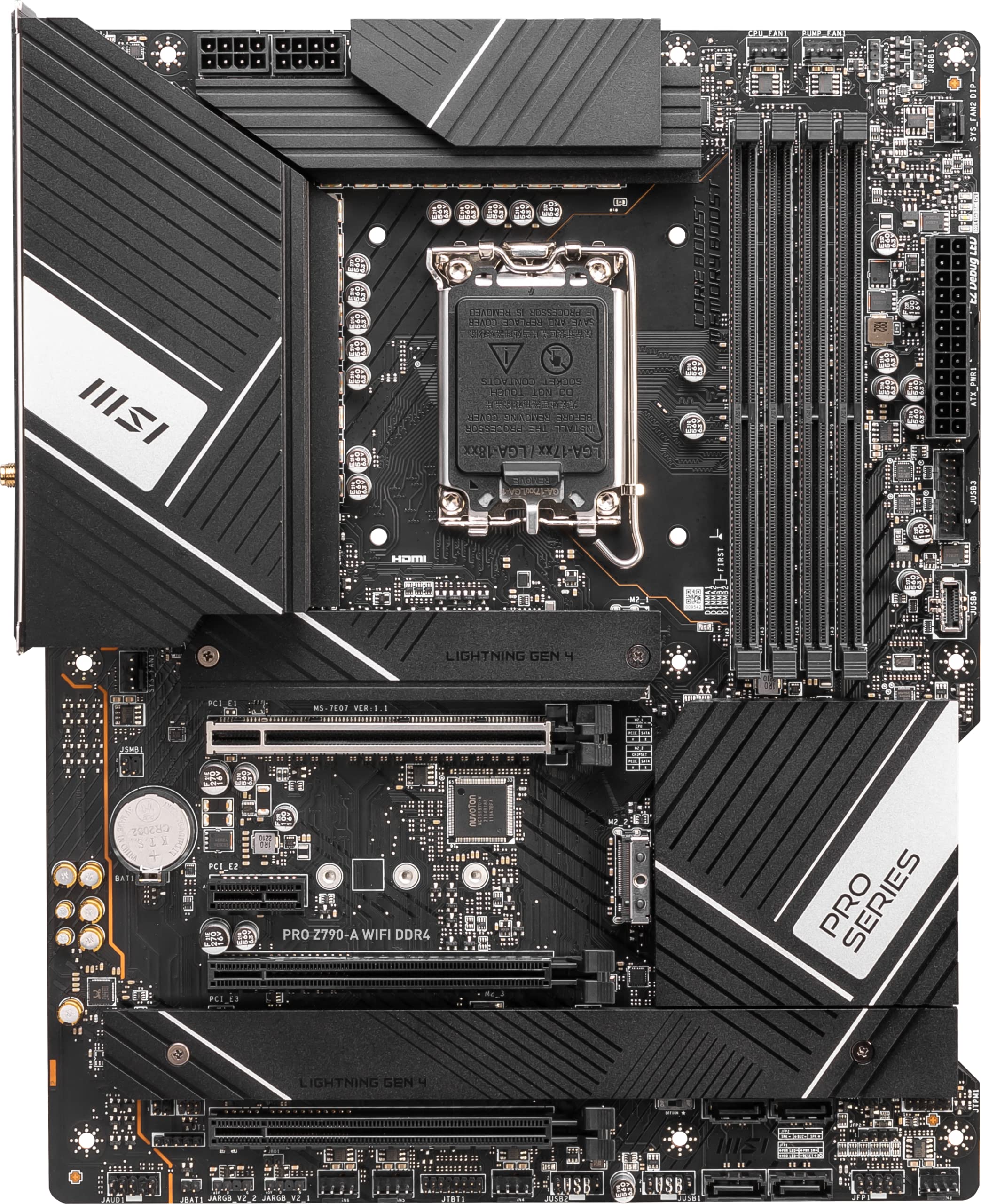 Foto 3 pulgar | Placa Madre Msi Pro Z790-a Wifi Ddr4 Proseries Atx - Venta Internacional