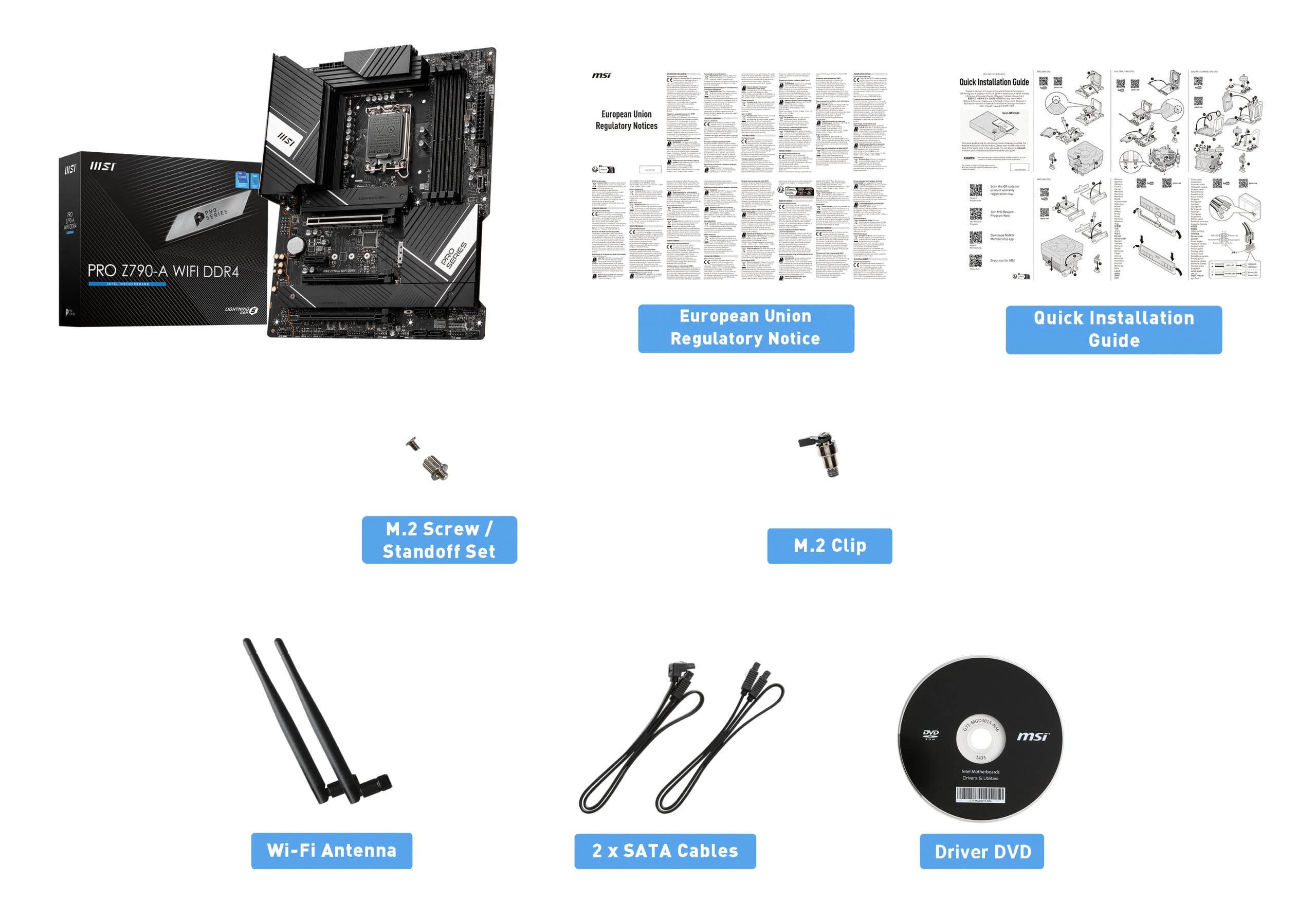 Foto 8 pulgar | Placa Madre Msi Pro Z790-a Wifi Ddr4 Proseries Atx - Venta Internacional