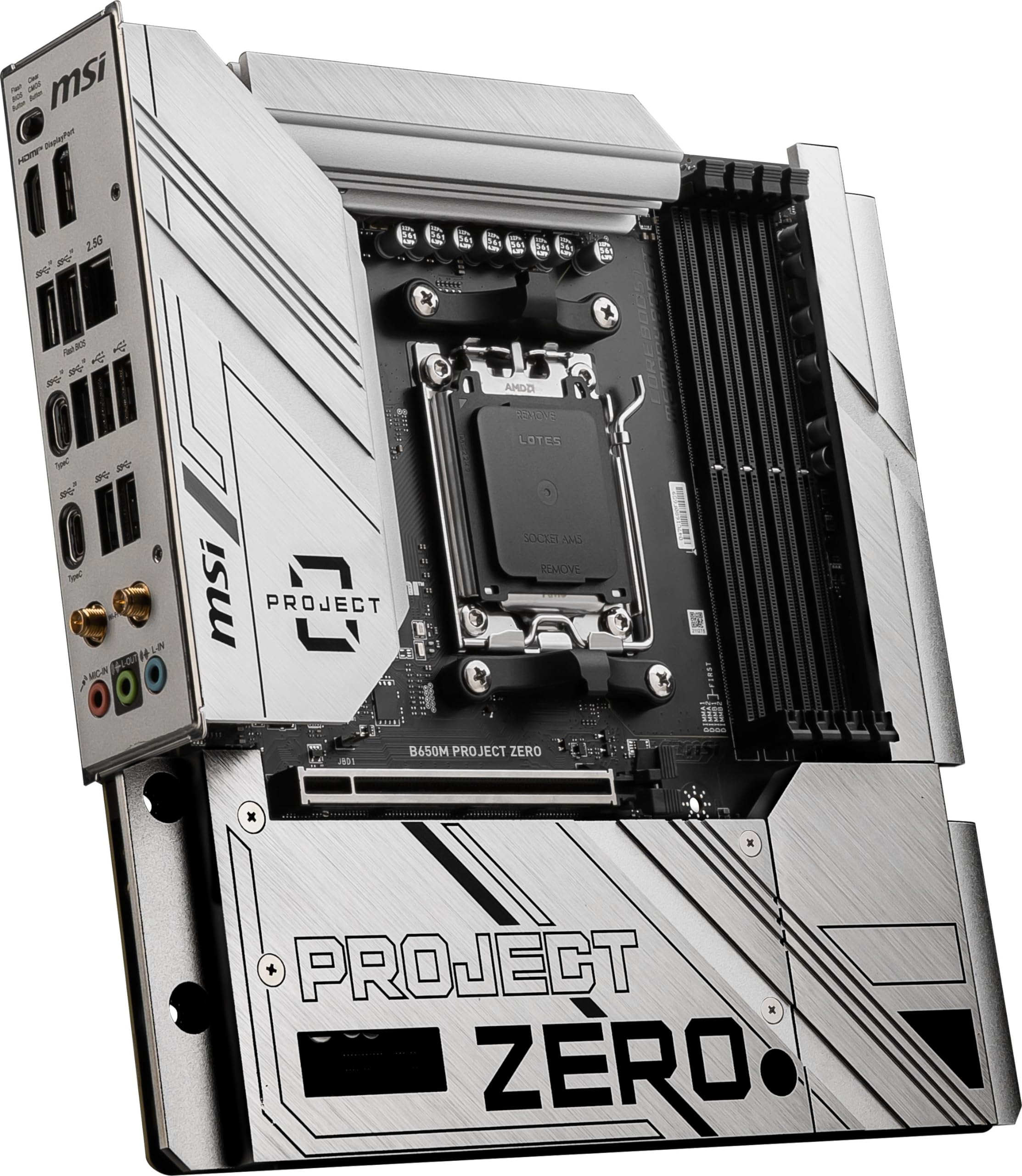 Foto 5 pulgar | Placa Madre MSI B650m Project Zero Gaming con Amd Ryzen - Venta Internacional