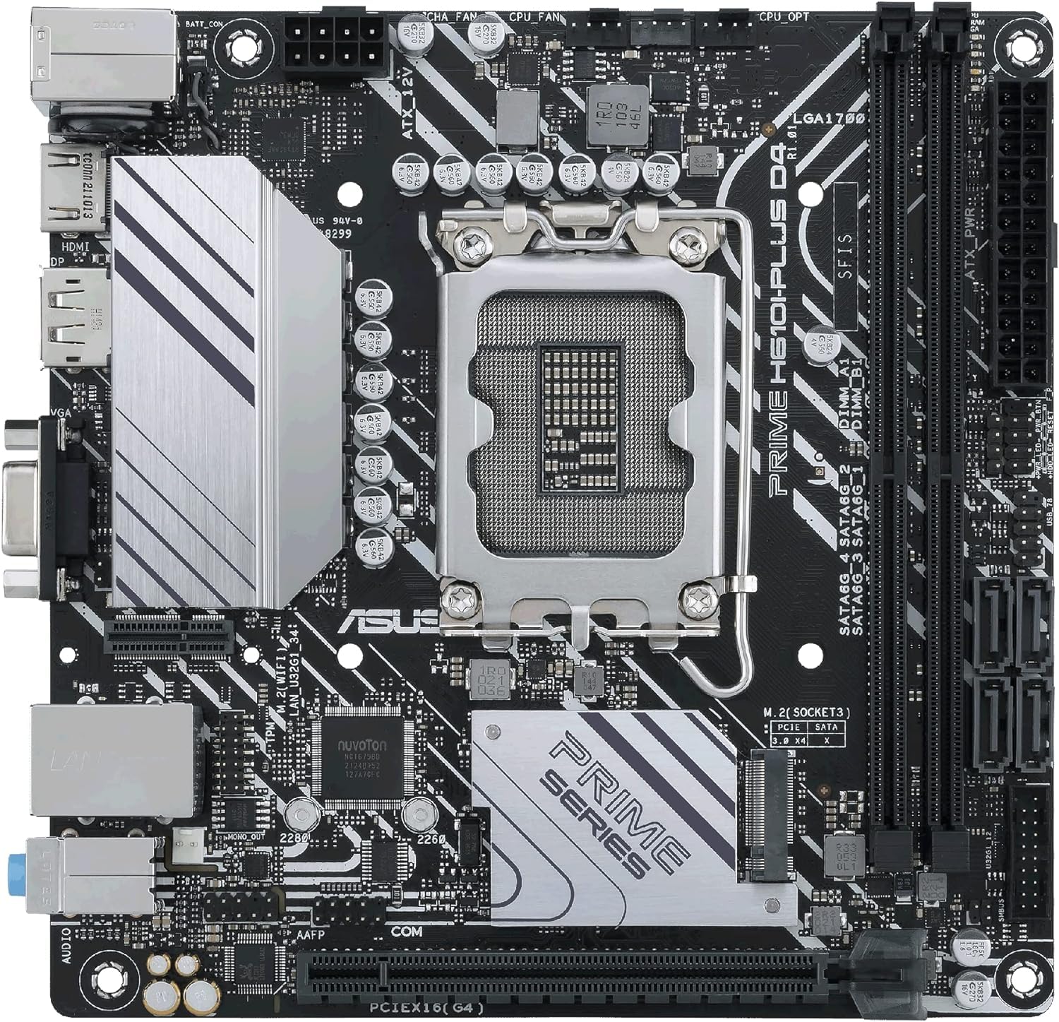 Foto 2 pulgar | Placa Madre Asus Prime H610I-PLUS D4 LGA 1700 Intel 12a Generación - Venta Internacional