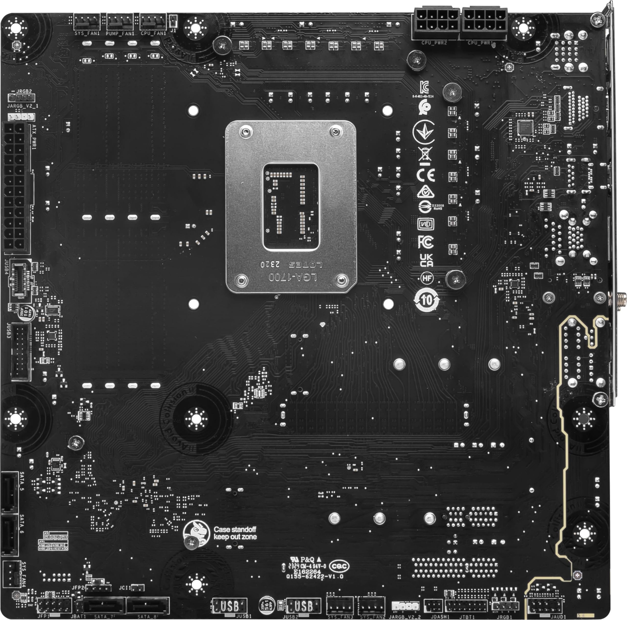 Foto 7 pulgar | Placa Madre Msi B760m Project Zero Gaming Lga 1700 Ddr5 - Venta Internacional