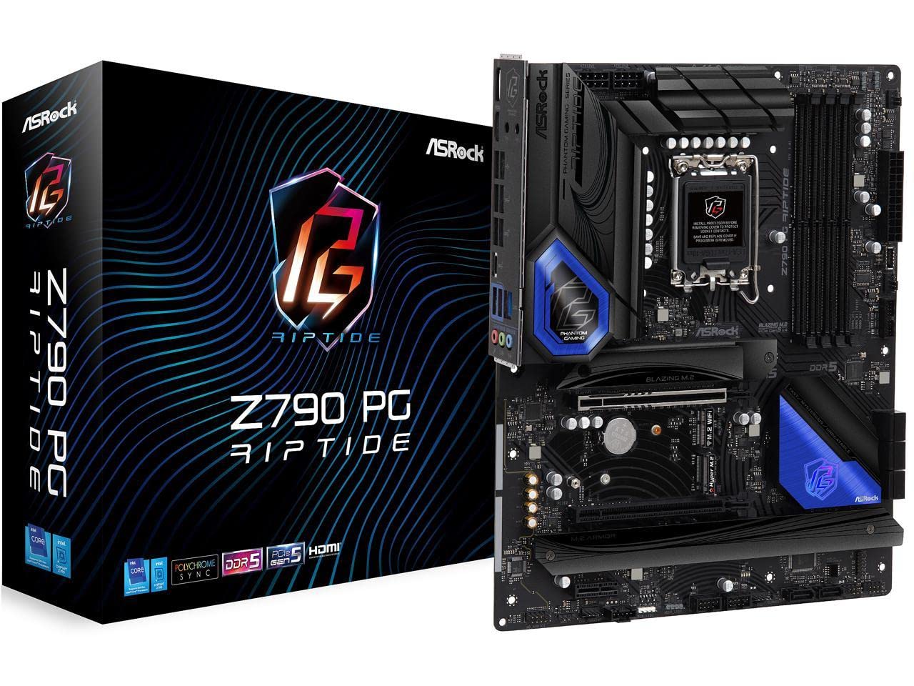 Foto 2 pulgar | Placa Madre Asrock Z790 Pg Riptide R Para Intel Core 13ª Generación - Venta Internacional.