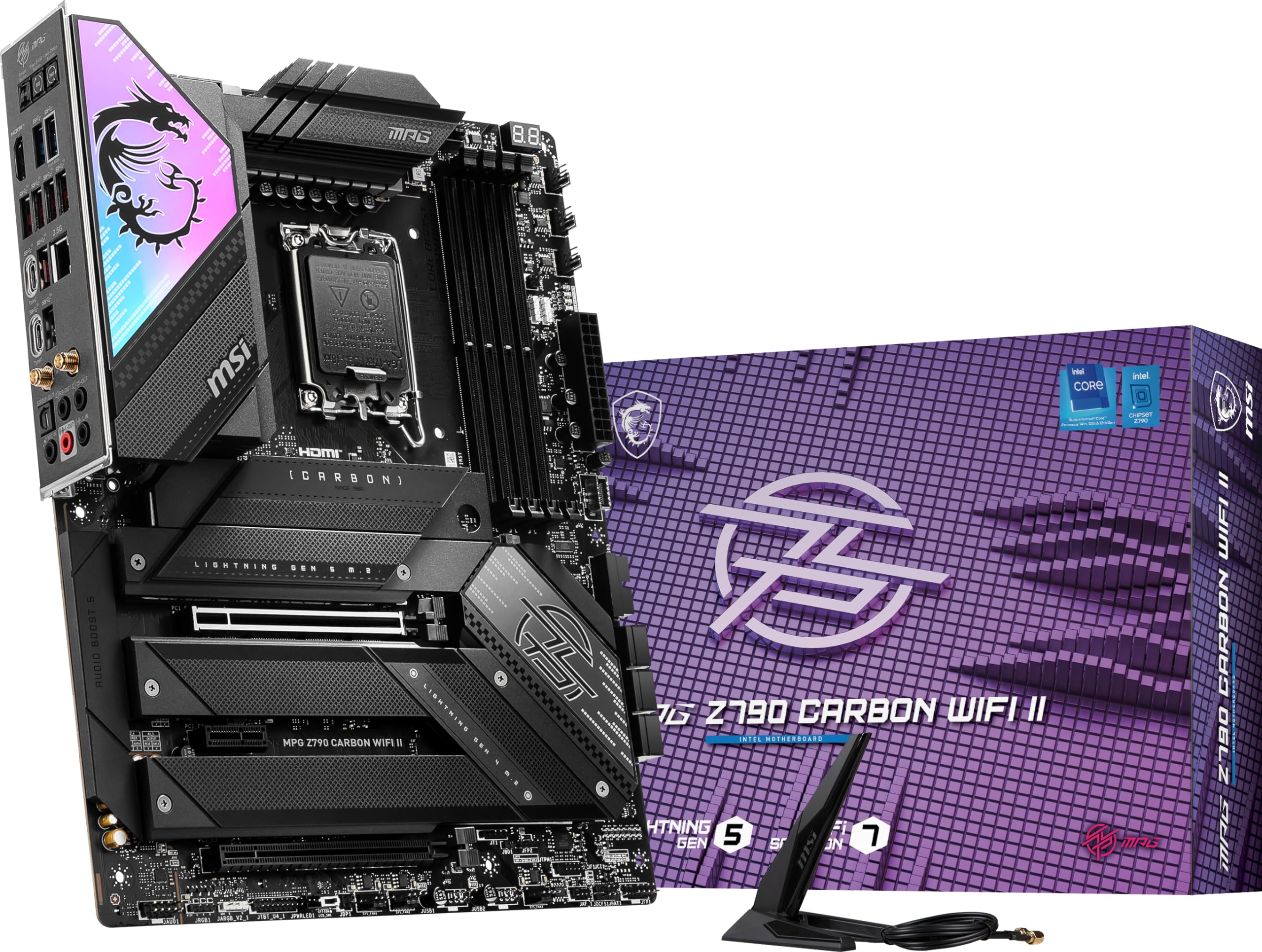 Foto 2 pulgar | Placa Madre Msi Mpg Z790 Carbon Wifi Ii Gaming Atx Lga 1700 - Venta Internacional