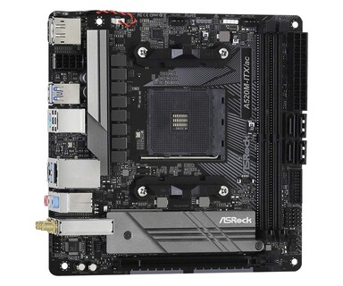 Foto 4 | Placa Madre Asrock A520m-itx/ac Mini Itx Para Amd Ryzen - Venta Internacional.