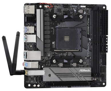 Foto 6 | Placa Madre Asrock A520m-itx/ac Mini Itx Para Amd Ryzen - Venta Internacional.