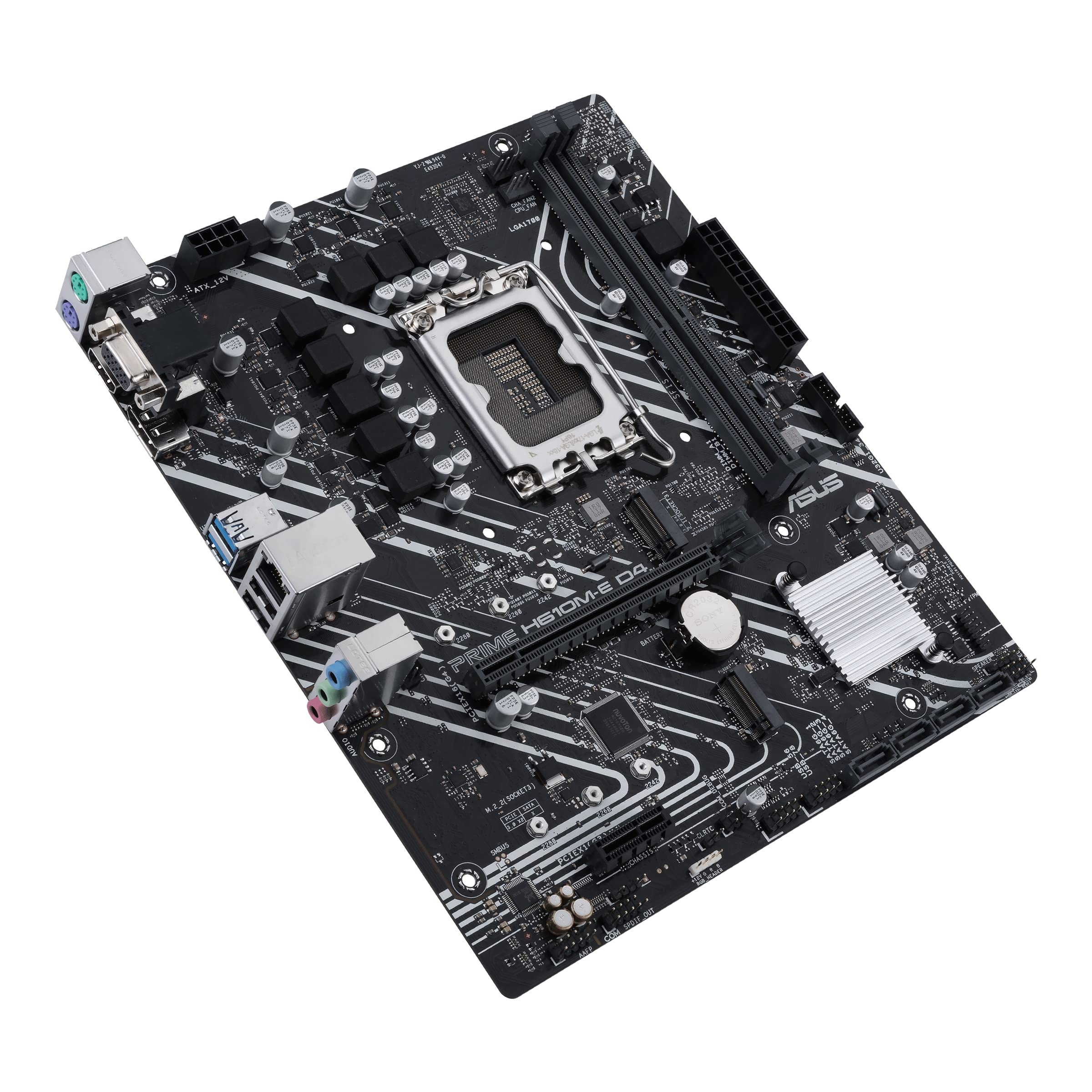 Foto 5 | Placa Madre Asus Prime H610M-E MATX LGA1700 con PCIE 4.0 DDR4 - Venta Internacional