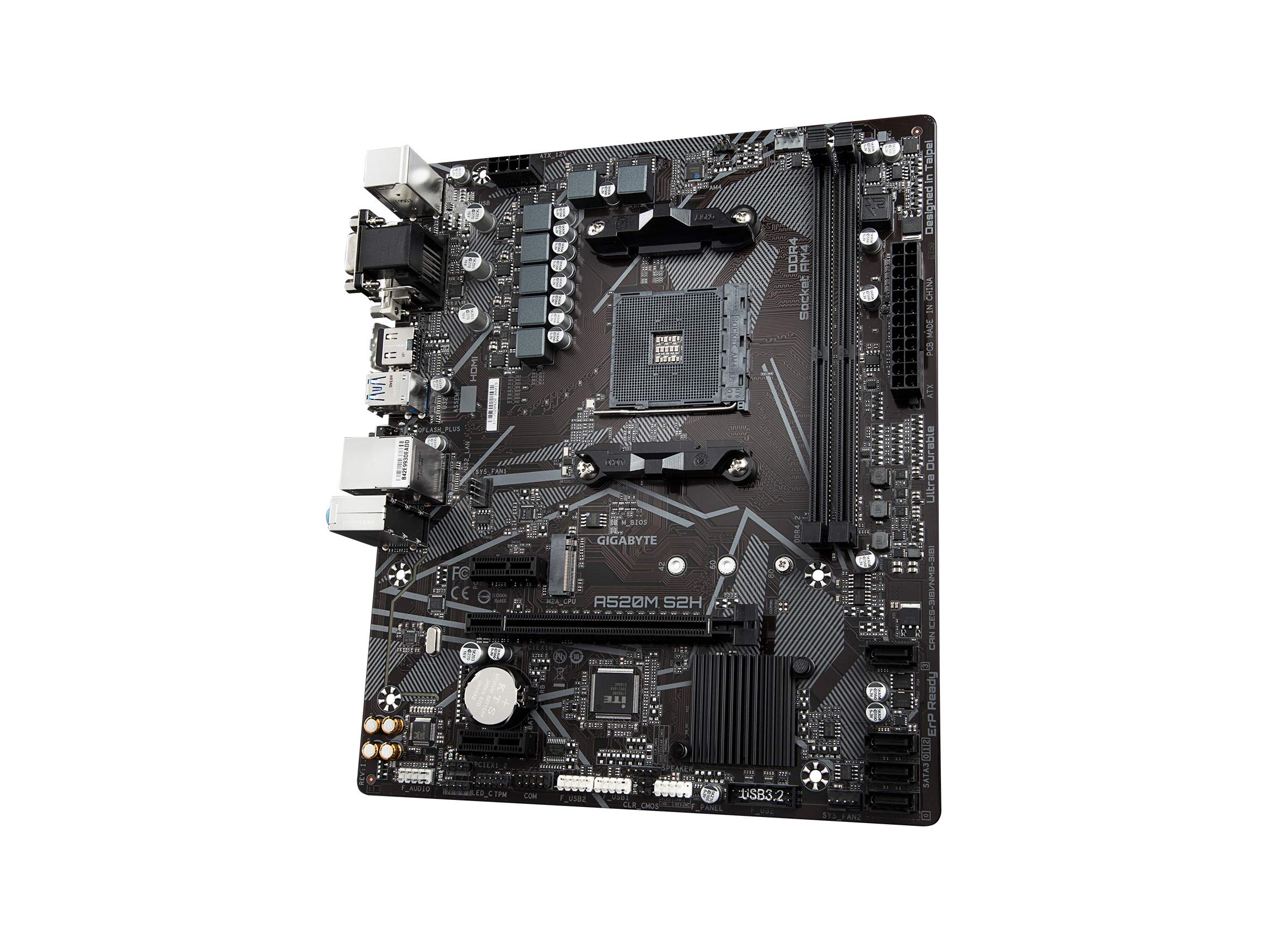 Foto 4 pulgar | Placa Madre Gigabyte A520m S2h Amd Ryzen Am4 Microatx - Venta Internacional.