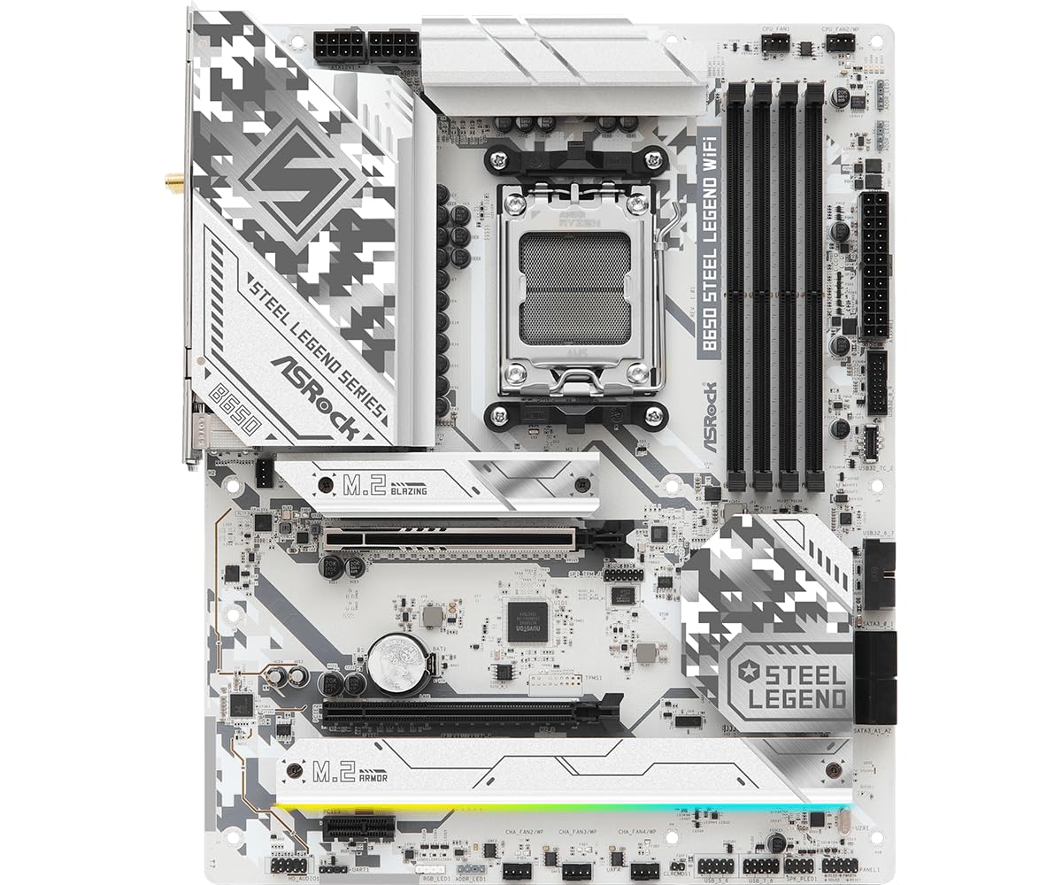 Foto 3 pulgar | Placa Madre Asrock B650 Steel Legend Wifi Amd Socket Am5 - Venta Internacional