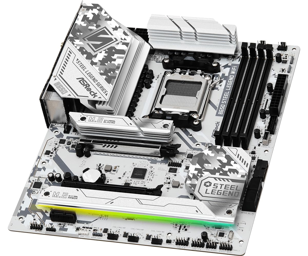 Foto 4 pulgar | Placa Madre Asrock B650 Steel Legend Wifi Amd Socket Am5 - Venta Internacional
