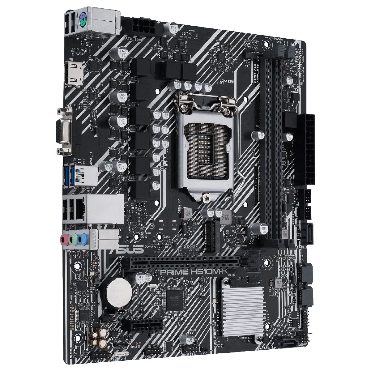 Foto 4 pulgar | Placa Madre Asus Micro-atx Intel H510 Lga 1200 Con Pcie 4.0 - Venta Internacional.