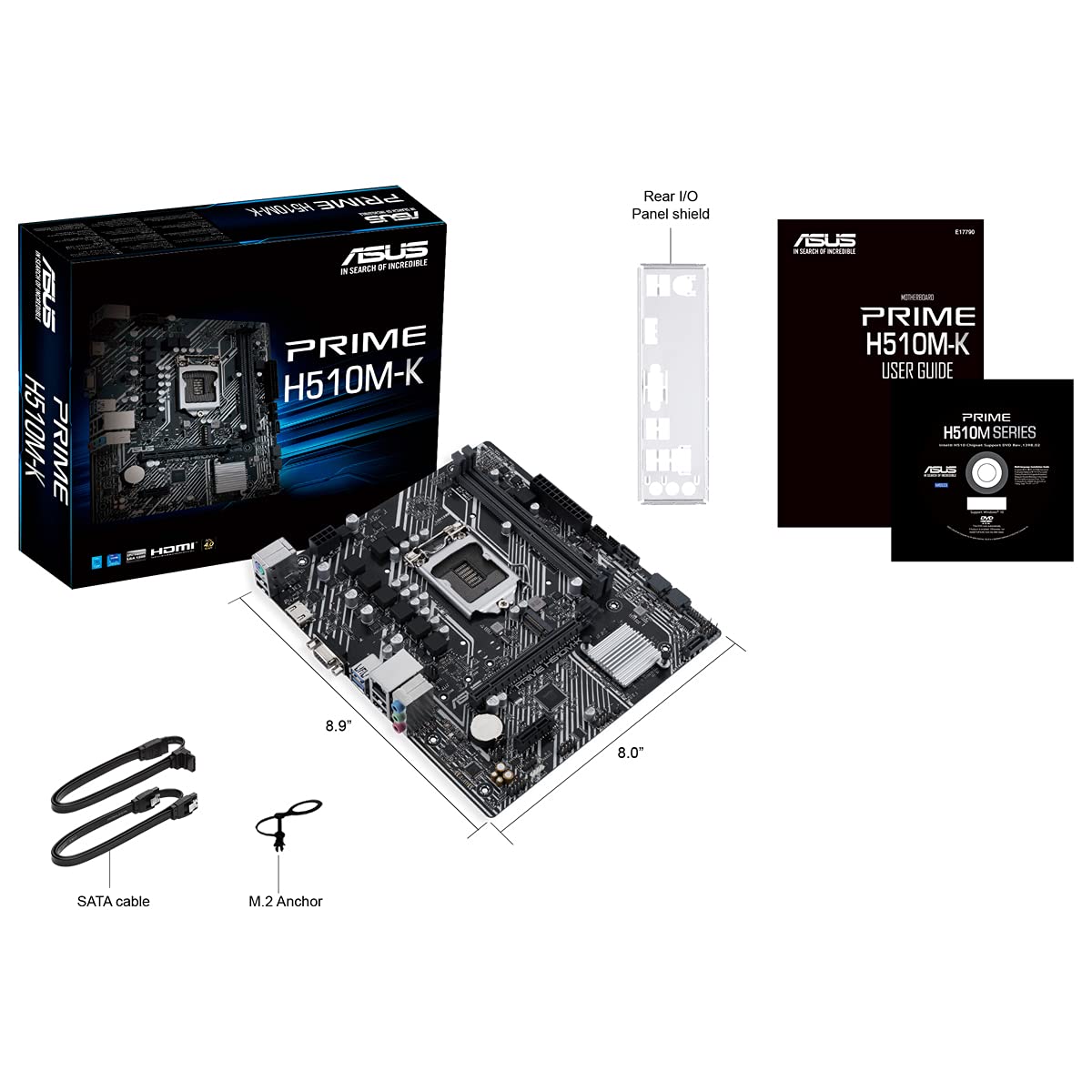Foto 8 pulgar | Placa Madre Asus Micro-atx Intel H510 Lga 1200 Con Pcie 4.0 - Venta Internacional.