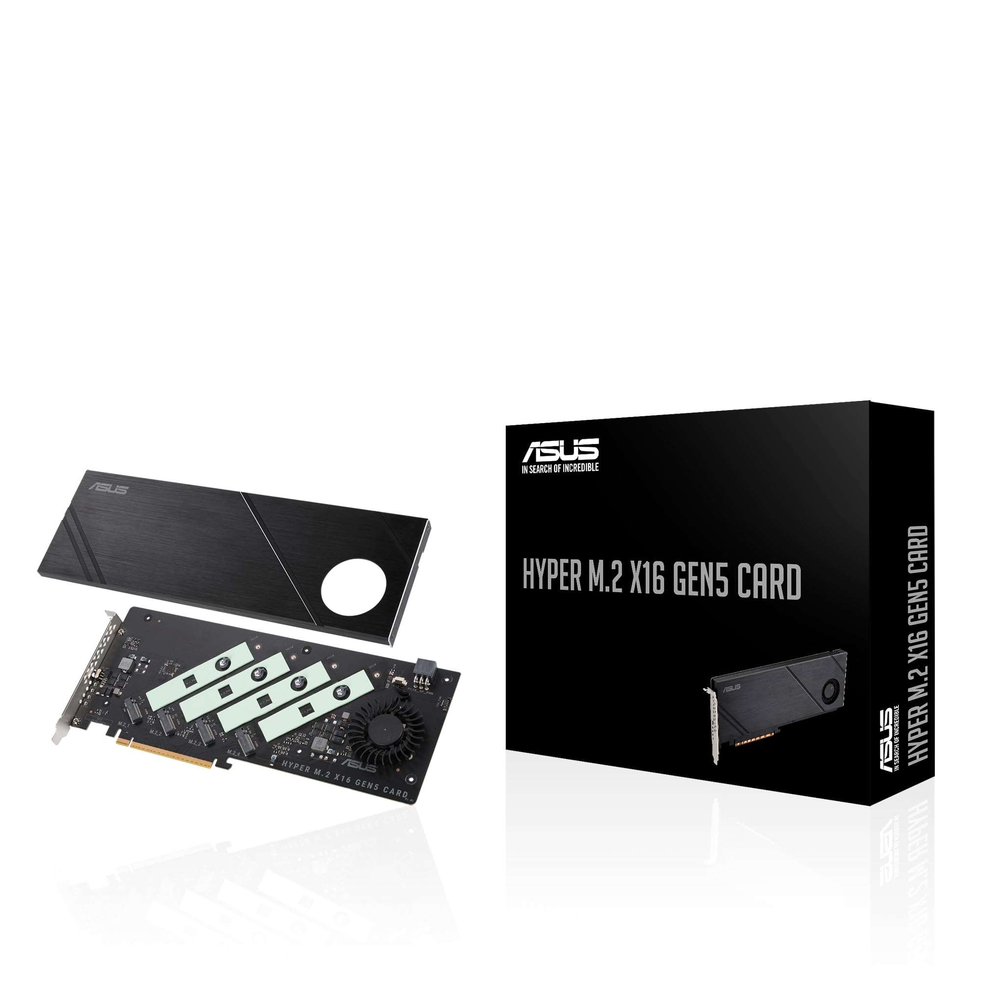 Foto 2 pulgar | Tarjeta de Expansión Asus Hyper M.2 X16 Gen5 para Ssd Nvme M.2 - Venta Internacional