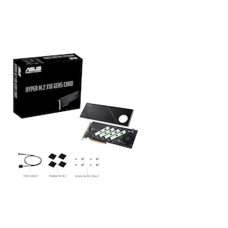 Foto 5 | Tarjeta de Expansión Asus Hyper M.2 X16 Gen5 para Ssd Nvme M.2 - Venta Internacional