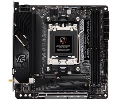 Foto 2 | Placa Madre Asrock A620i Lightning Wifi 6e Amd Ryzen Am5 - Venta Internacional.