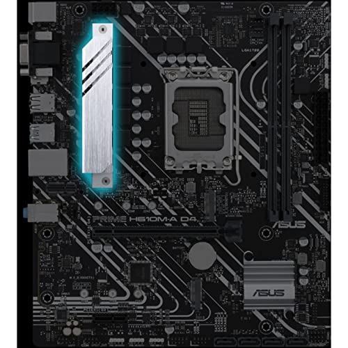 Foto 3 pulgar | Placa Madre Asus Prime H610M-A D4-CSM LGA 1700 Intel 12a Generación - Venta Internacional