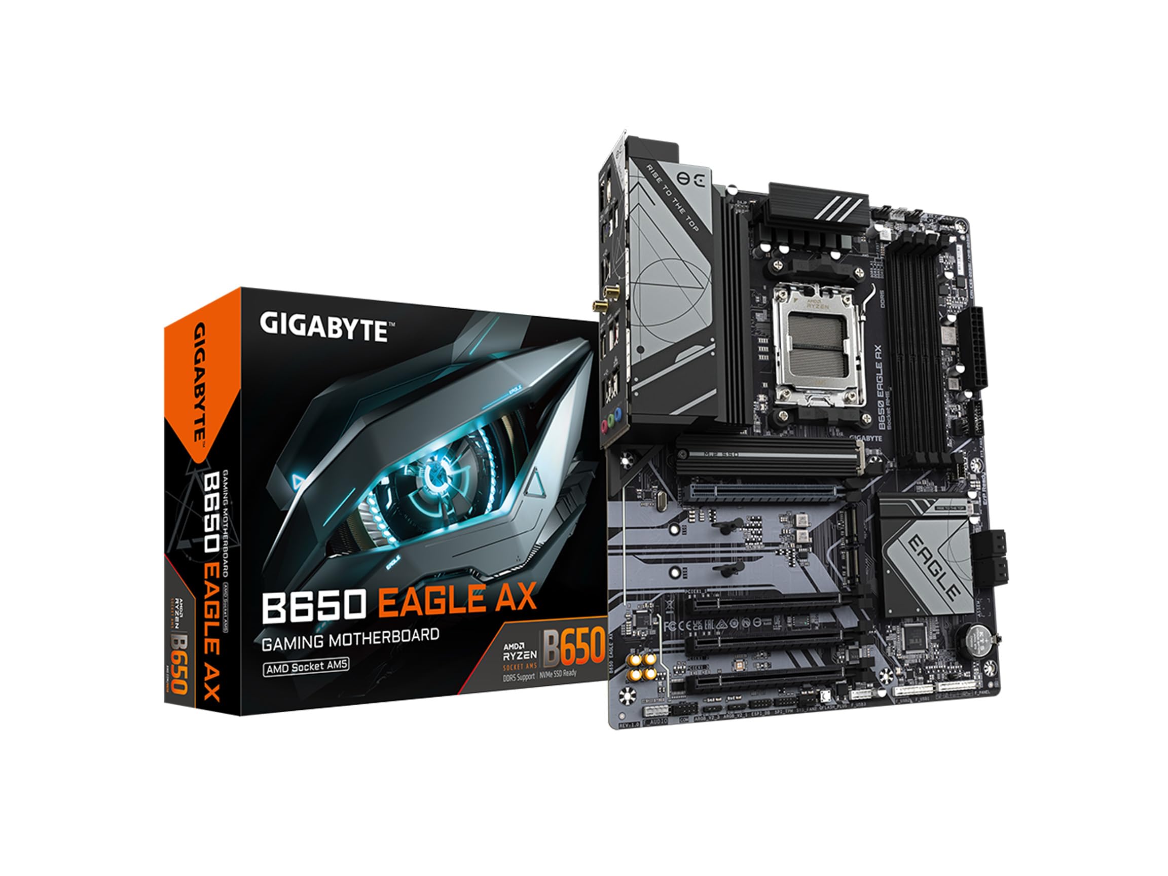 Foto 2 pulgar | Placa Madre Gigabyte B650 Eagle Ax Am5 Lga 1718 Amd B650 Atx - Venta Internacional.