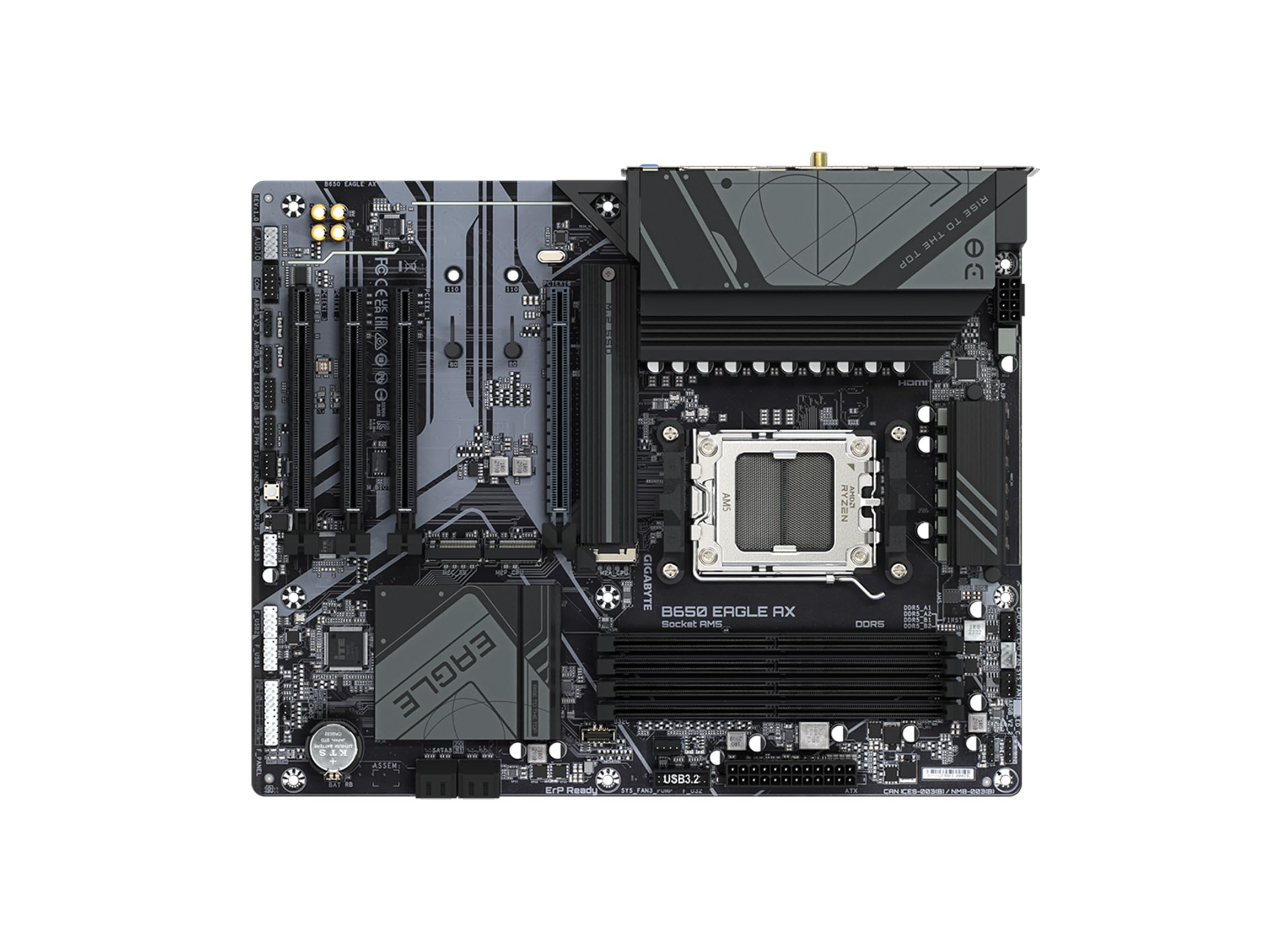 Foto 7 pulgar | Placa Madre Gigabyte B650 Eagle Ax Am5 Lga 1718 Amd B650 Atx - Venta Internacional.