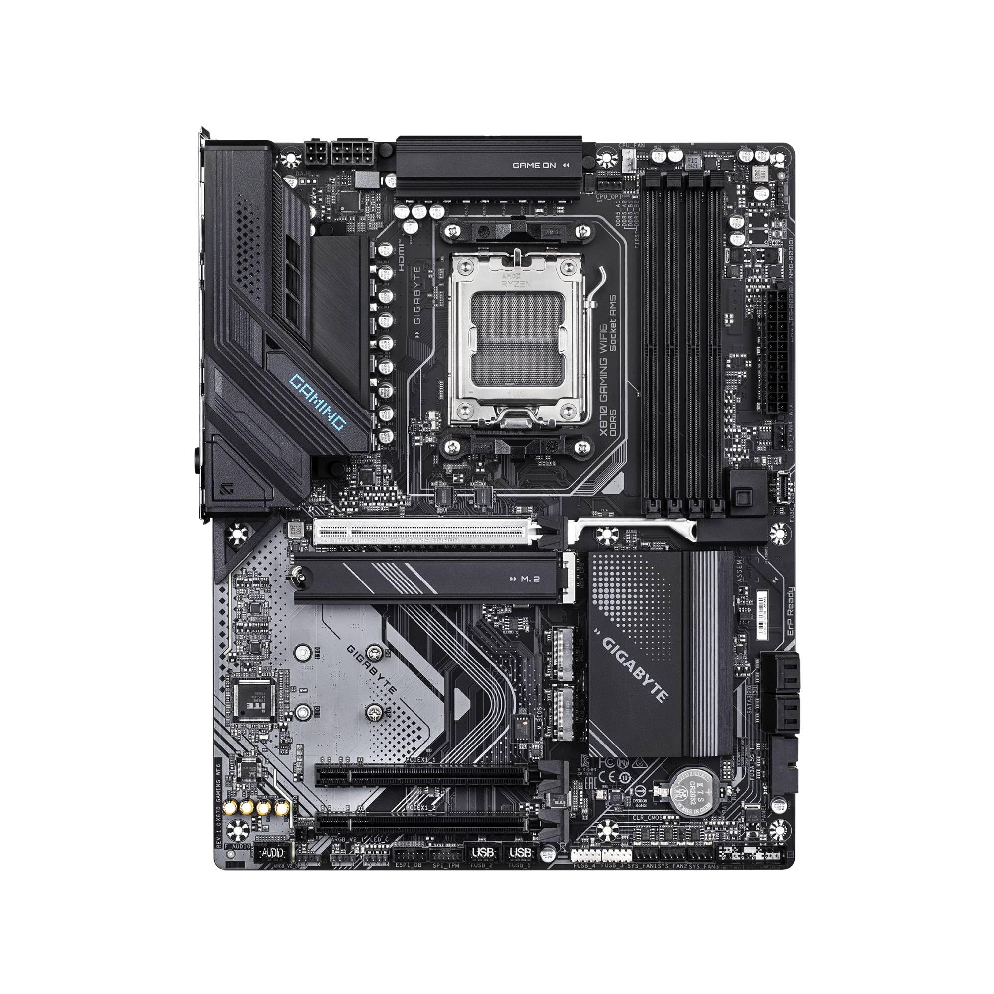 Foto 3 pulgar | Placa Madre Gigabyte X870 Gaming Wifi6 Amd Am5 Lga 1718 Atx - Venta Internacional.