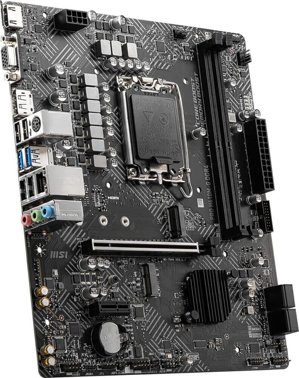 Foto 5 pulgar | Placa Madre MSI Pro H610m-g Ddr4 para Intel De 12.ª, 13.ª y 14.ª Generación - Venta Internacional