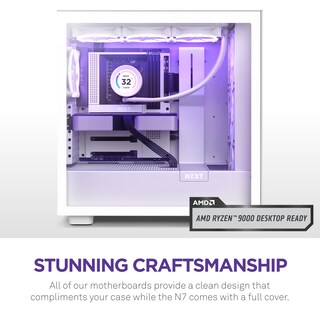 Foto 2 | Placa Base Para Juegos Nzxt N7 B650e Amd B650 Ddr5 Wi-fi 6e Blanca - Venta Internacional.