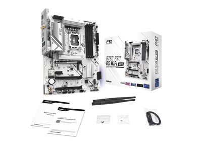 Foto 1 | Placa Base Asrock B760m Pro Rs Wifi Blanca Ddr5 256gb Lga1700 - Venta Internacional.