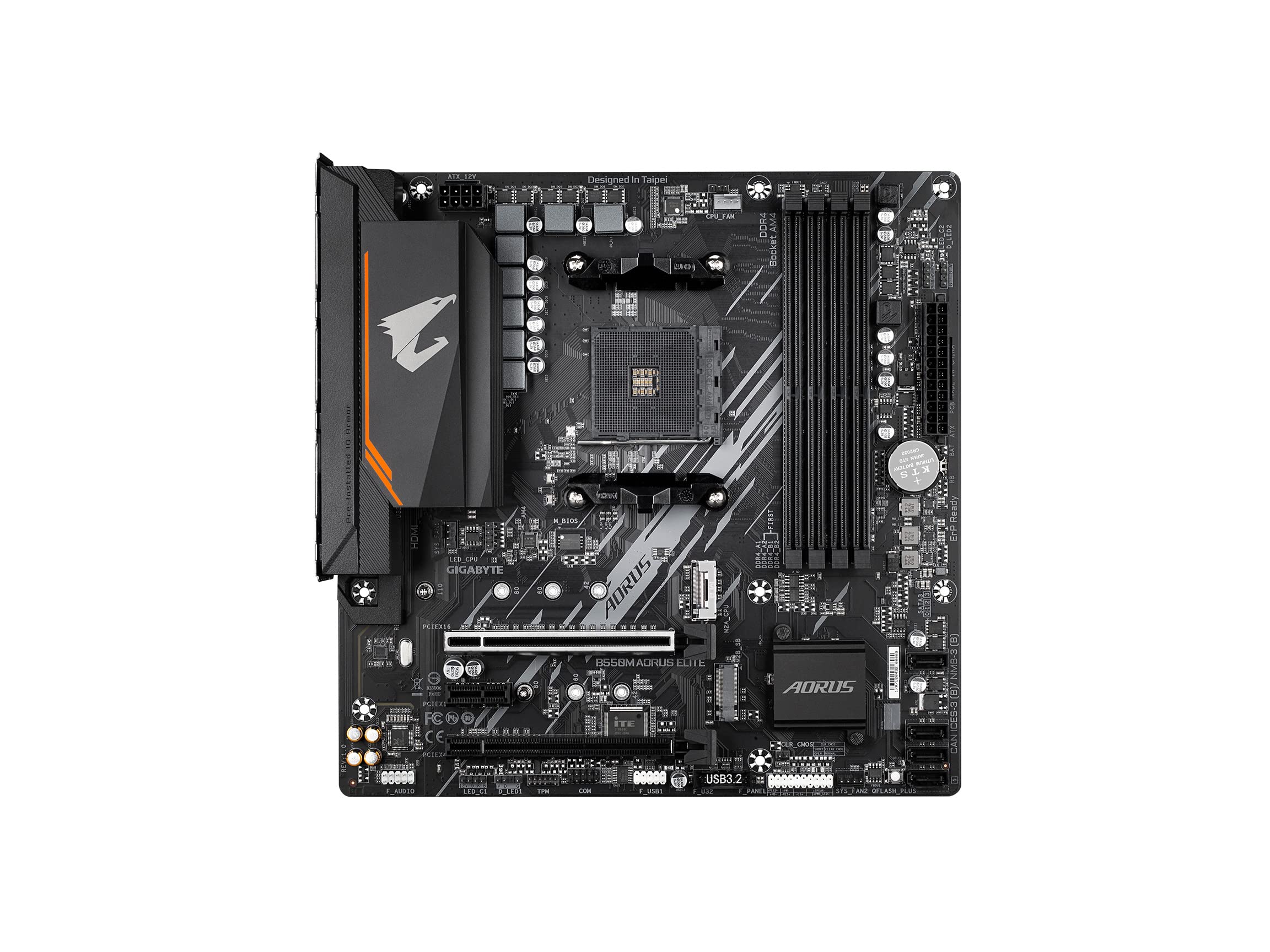 Foto 3 pulgar | Placa Madre Gigabyte B550m Aorus Elite Am4 Ddr4 Pcie 4.0 - Venta Internacional.