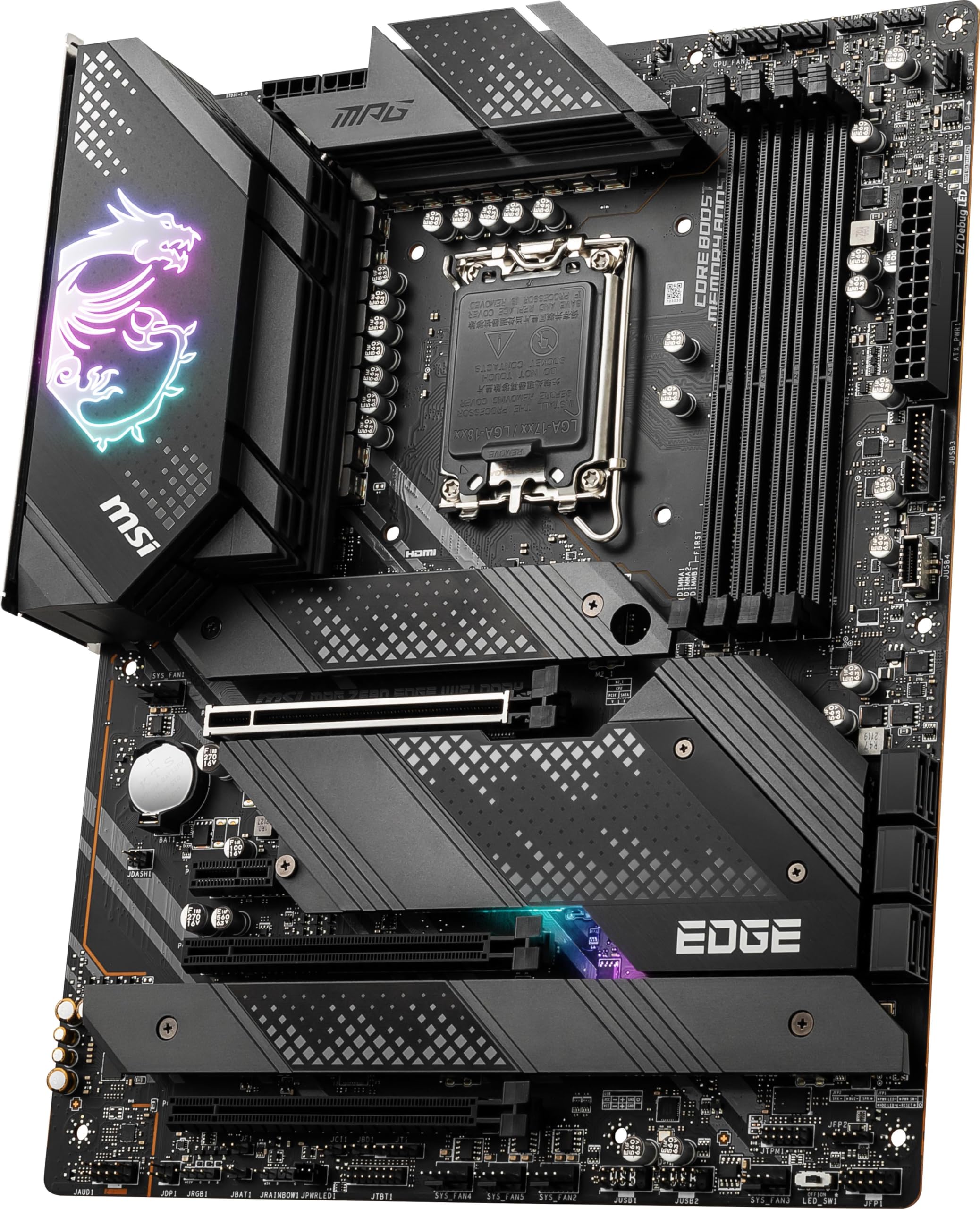 Foto 4 pulgar | Placa Madre Msi Mpg Z690 Edge Wifi Ddr4 Gaming Atx - Venta Internacional.