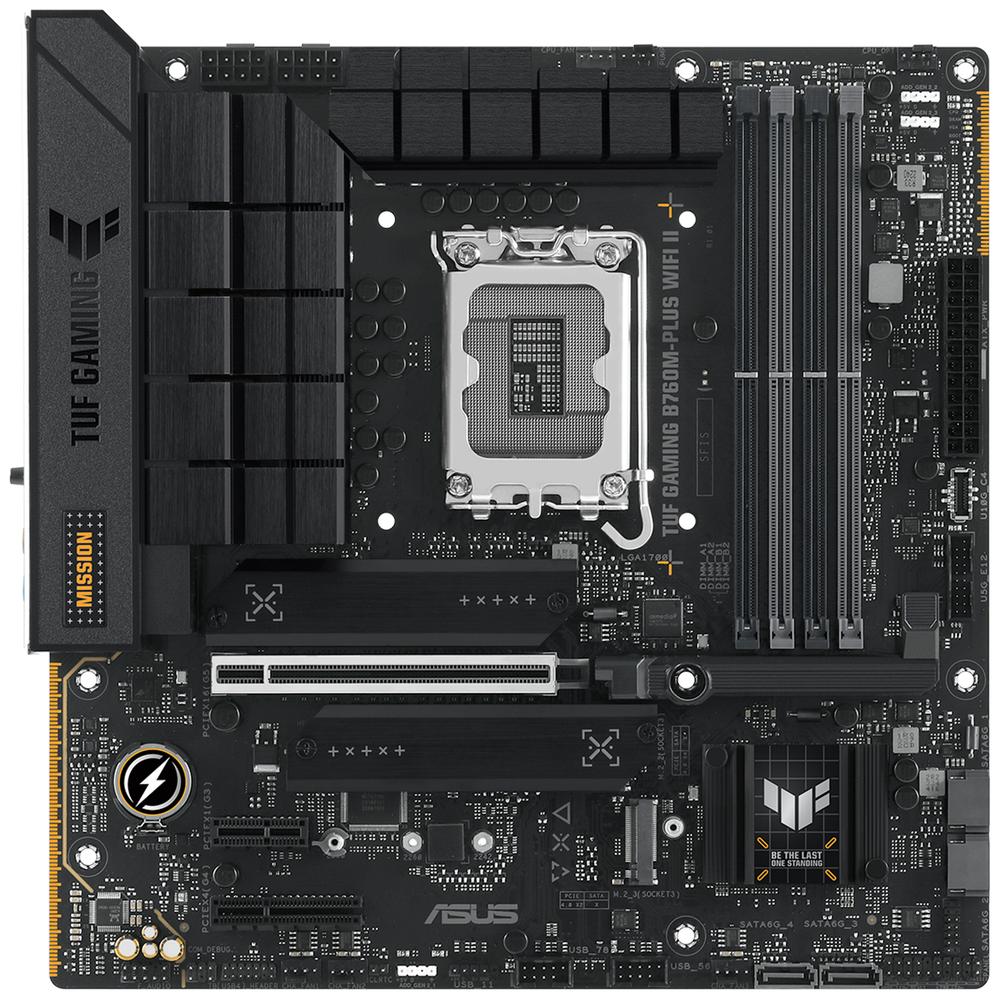 Foto 3 pulgar | Tarjeta Madre Asus Tuf Gaming B760m-plus Wifi Ii Lga1700 4x Ddr5 3x M.2 Pcie 5.0 Usb-c Wifi 6e Bt 5.3 Micro Atx