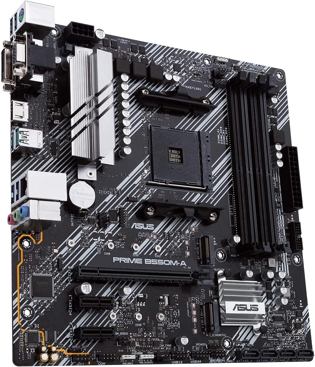 Foto 2 | Placa Madre Asus Prime B550m-a/csm Amd Am4 (ryzen™ De Tercera Generación) - Venta Internacional.