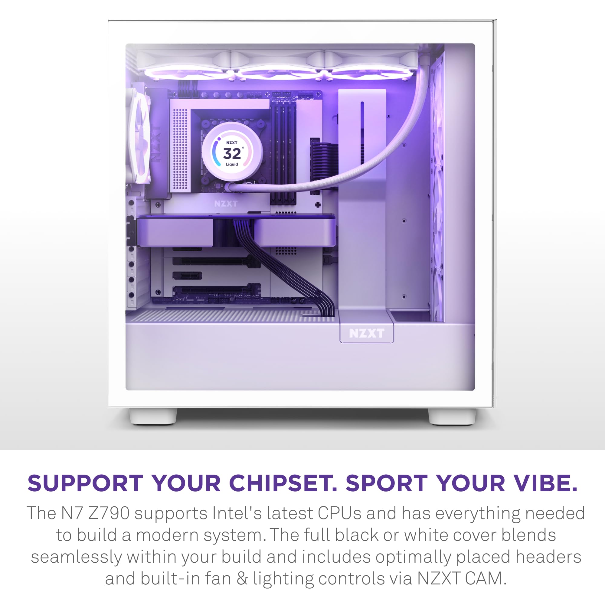 Foto 3 | Placa Base Para Juegos Nzxt N7 Z790 Atx - Intel Z790, Wifi 6e - Venta Internacional.