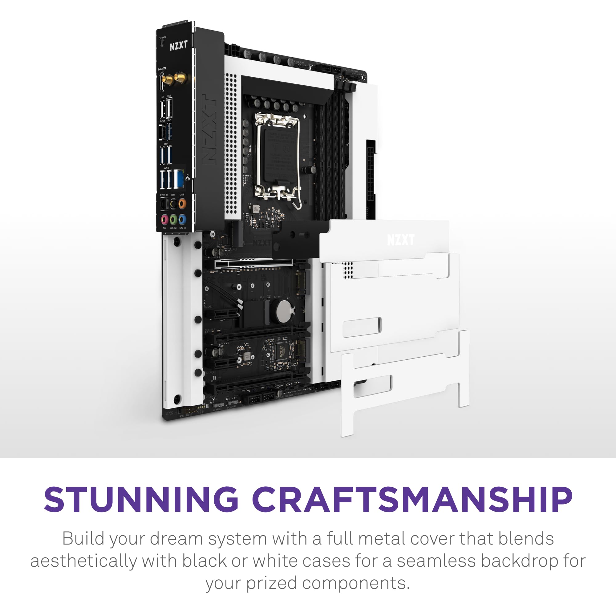 Foto 4 | Placa Base Para Juegos Nzxt N7 Z790 Atx - Intel Z790, Wifi 6e - Venta Internacional.