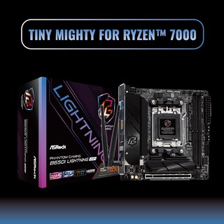 Foto 3 | Placa Madre Asrock B650i Lightning Wifi 6e Amd Ryzen B650 - Venta Internacional.