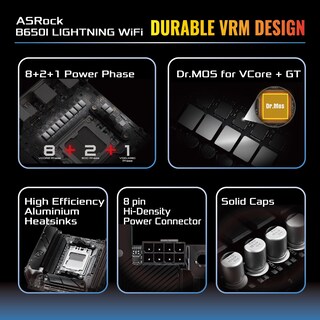 Foto 6 | Placa Madre Asrock B650i Lightning Wifi 6e Amd Ryzen B650 - Venta Internacional.