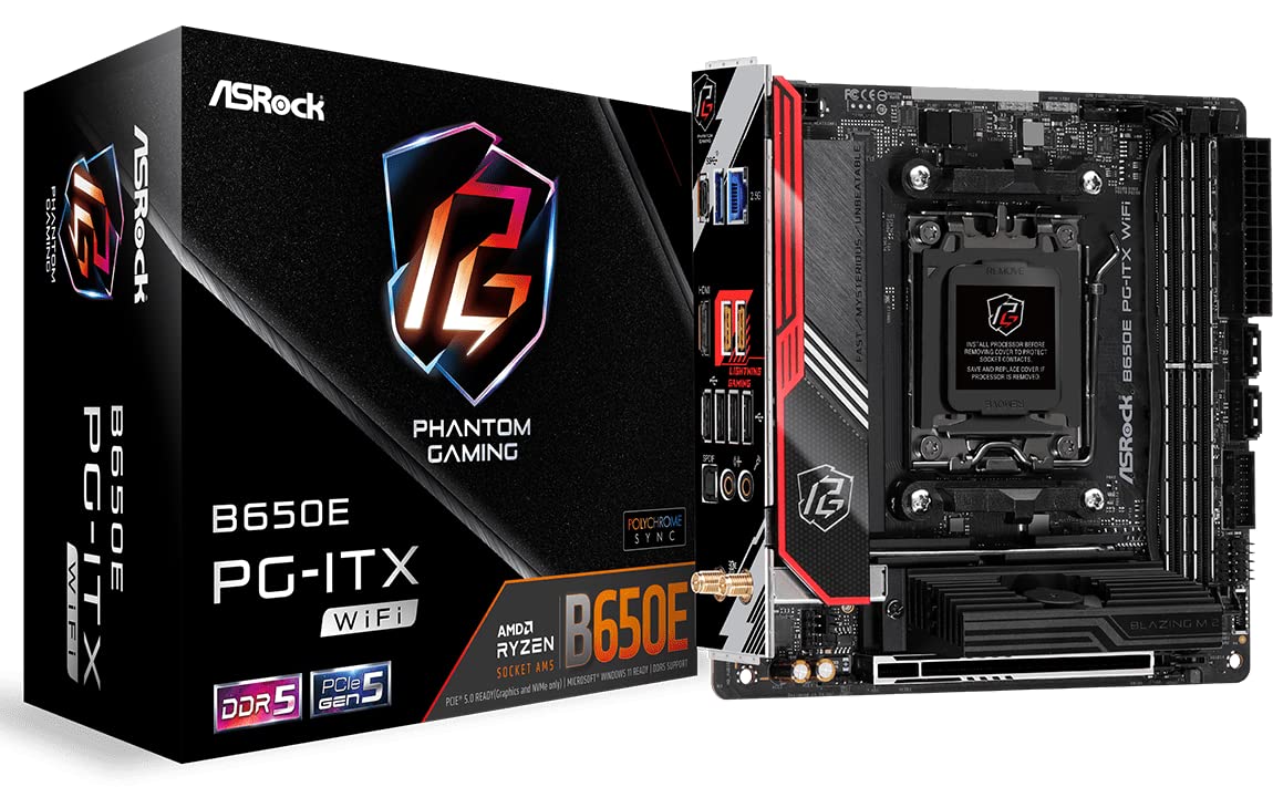 Foto 2 pulgar | Placa Madre Asrock B650e Pg-itx Wifi Amd Ryzen Serie 7000 - Venta Internacional.