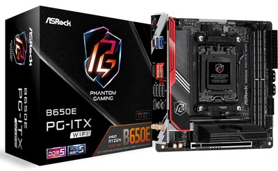 Foto 3 | Placa Madre Asrock B650e Pg-itx Wifi Amd Ryzen Serie 7000 - Venta Internacional.