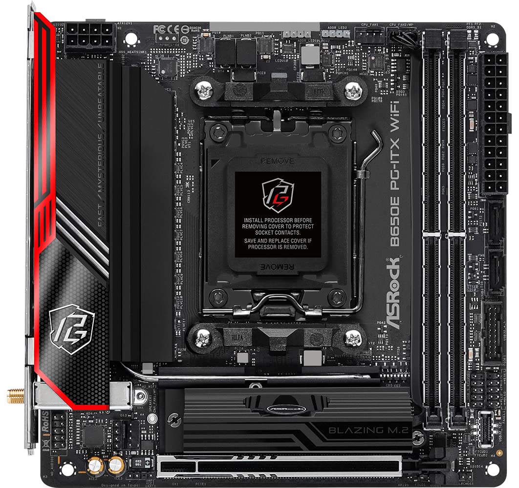 Foto 5 pulgar | Placa Madre Asrock B650e Pg-itx Wifi Amd Ryzen Serie 7000 - Venta Internacional.