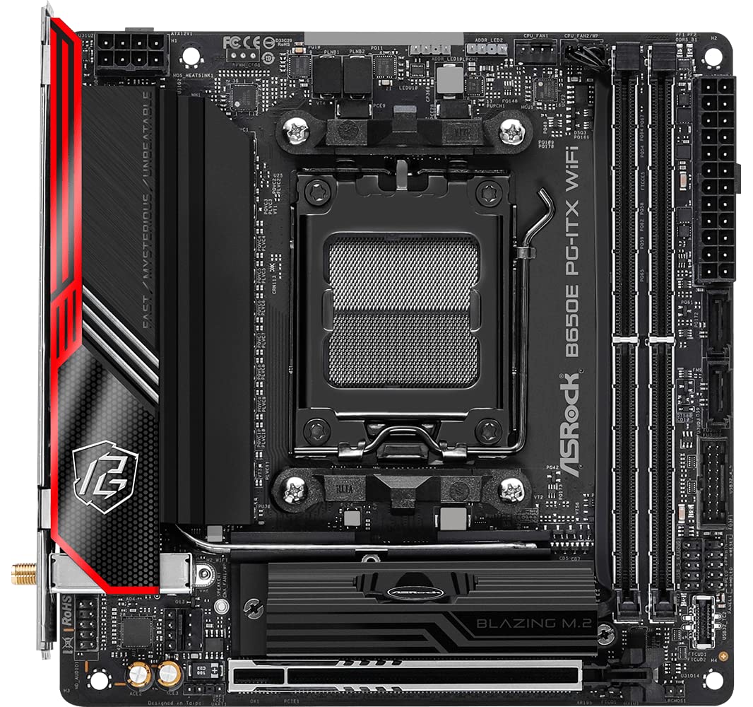 Foto 6 pulgar | Placa Madre Asrock B650e Pg-itx Wifi Amd Ryzen Serie 7000 - Venta Internacional.