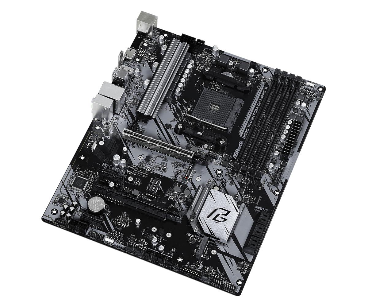 Foto 4 pulgar | Placa Base Asrock B550 Phantom Gaming 4 Para Amd Ryzen - Venta Internacional.